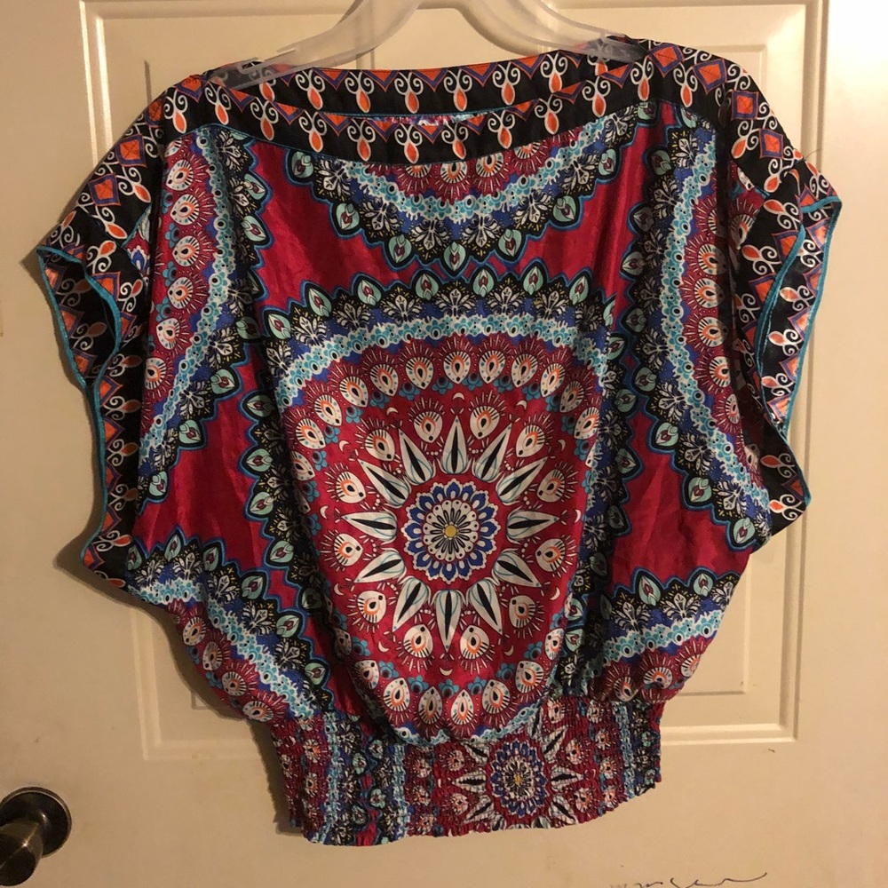 Silk Artwork Top